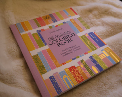 All Booked Up Coloring Book Rooted Book Lover Co