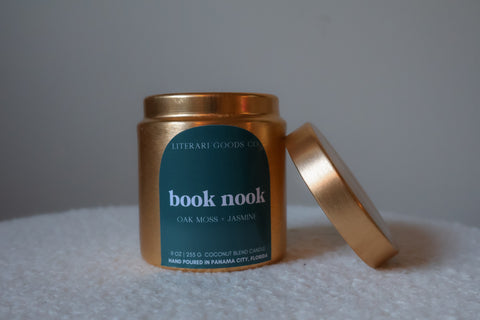 Book Nook – Large Candle Rooted Book Lover Co