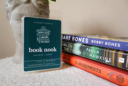 Book Nook Wax Melts Rooted Book Lover Co