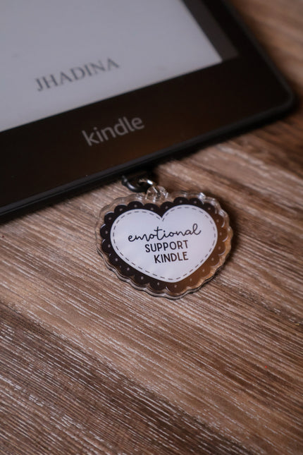 Emotional Support Kindle – Dust Plug Rooted Book Lover Co