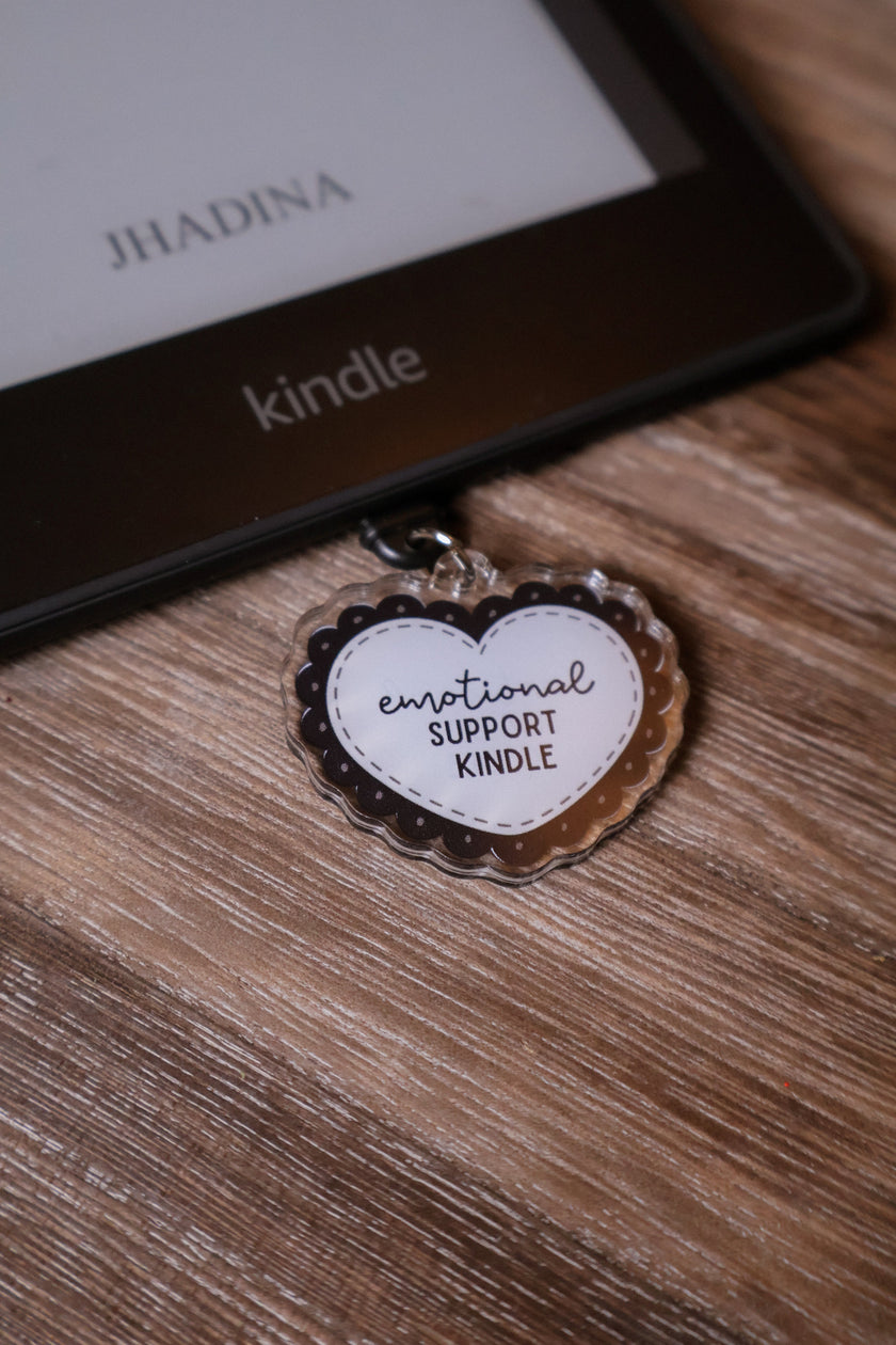 Emotional Support Kindle – Dust Plug Rooted Book Lover Co