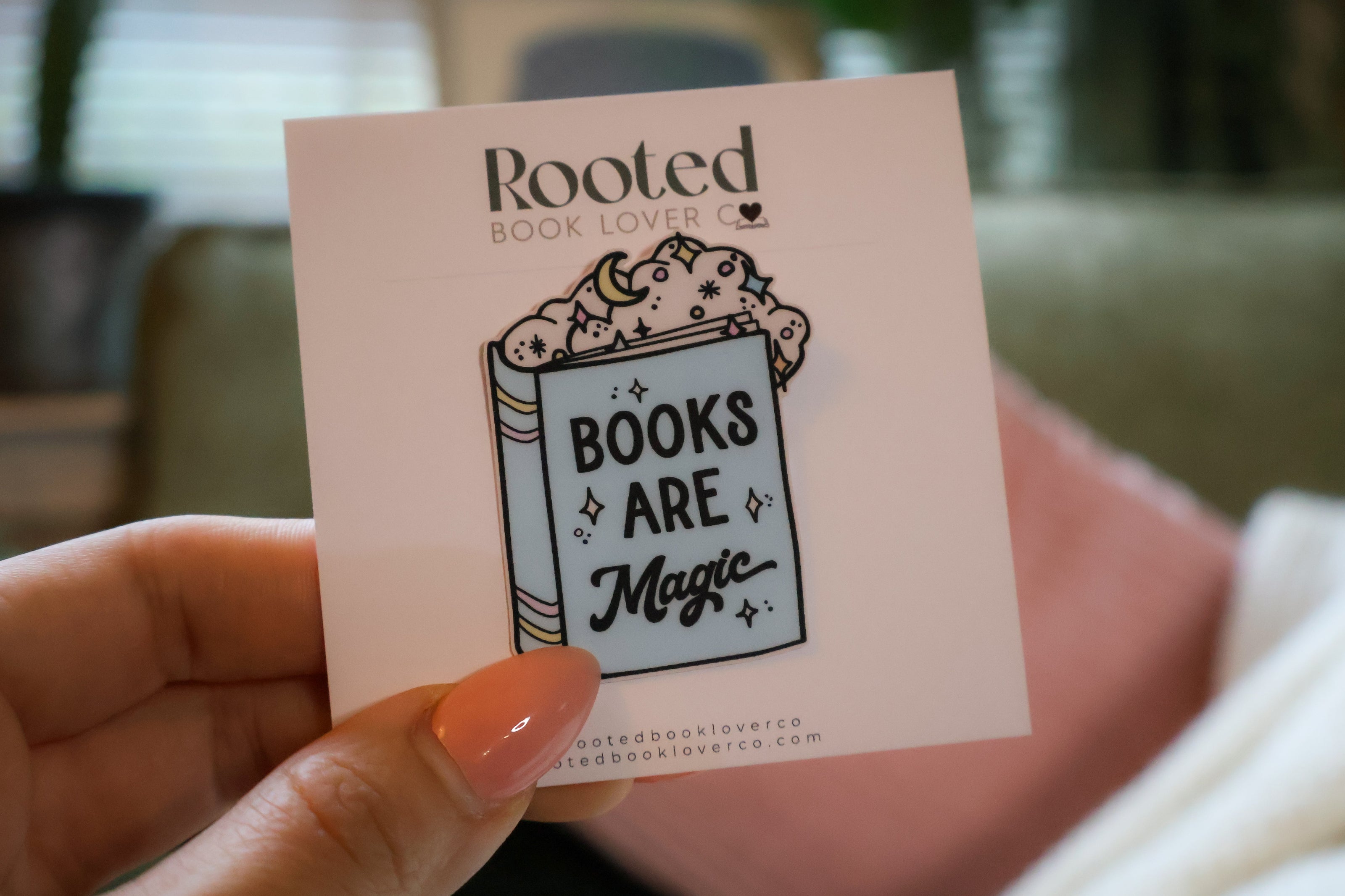 Bookish Stickers Rooted Book Lover Co