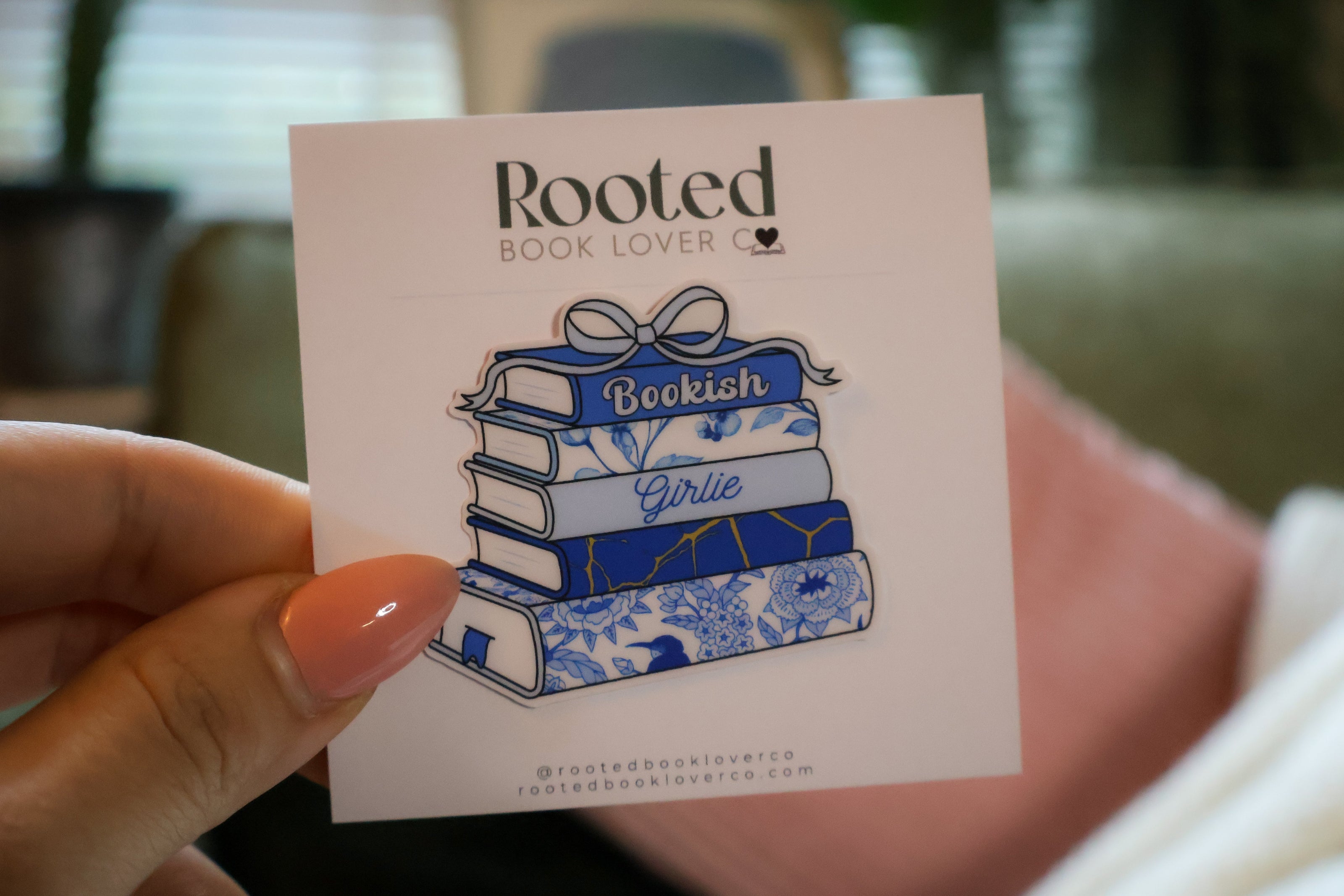 Bookish Stickers Rooted Book Lover Co