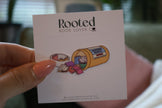 Bookish Stickers Rooted Book Lover Co