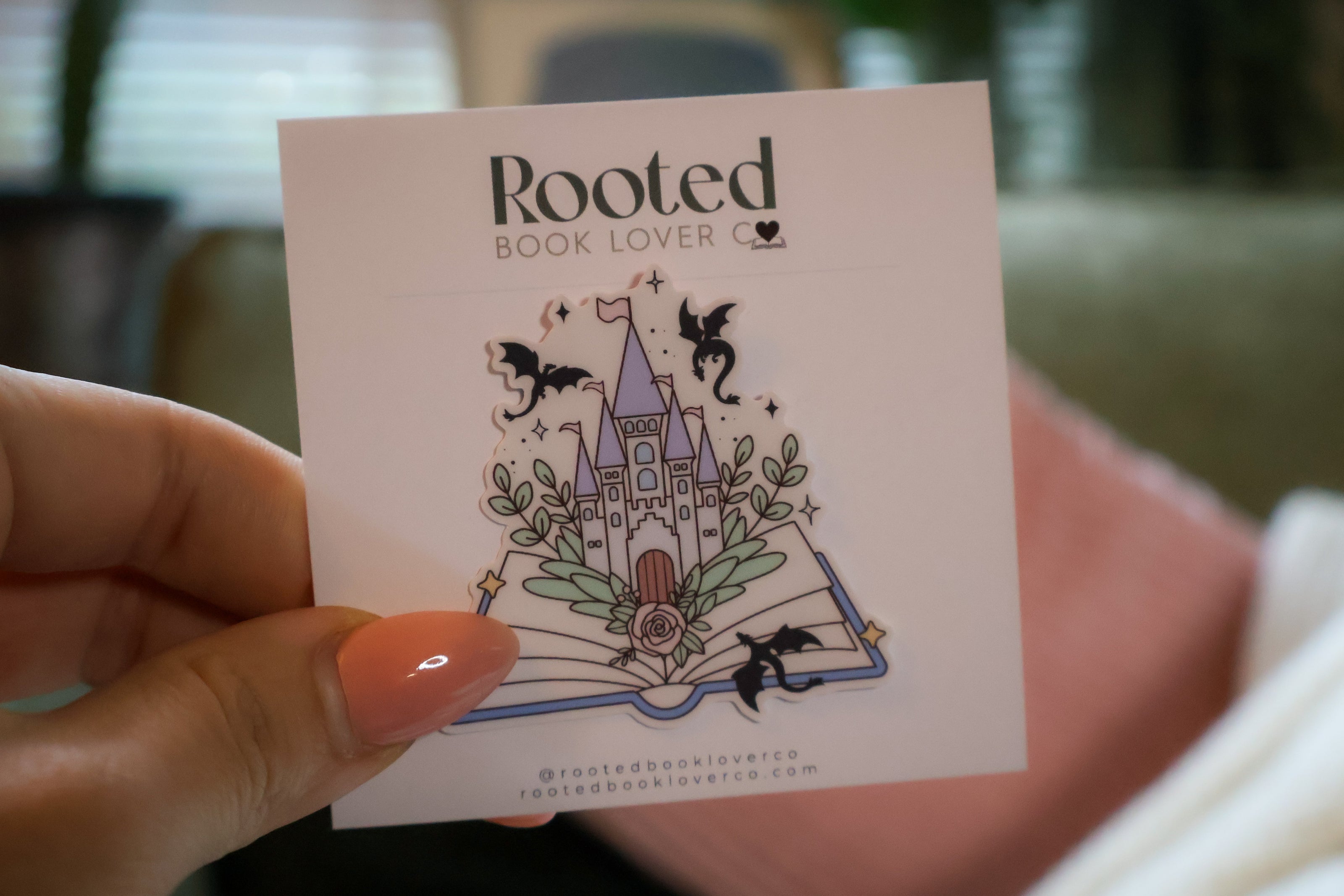 Bookish Stickers Rooted Book Lover Co