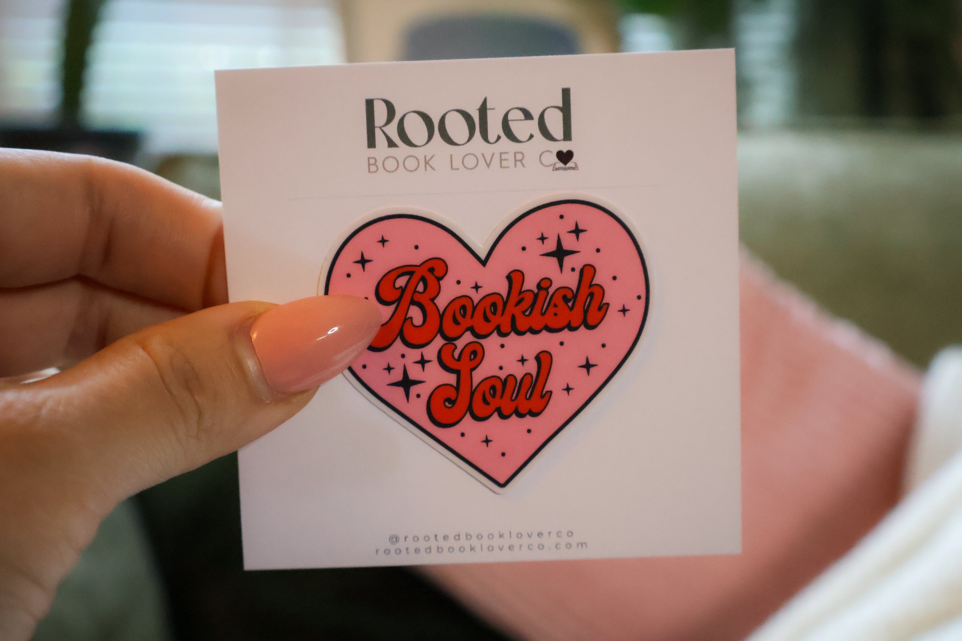 Bookish Stickers Rooted Book Lover Co
