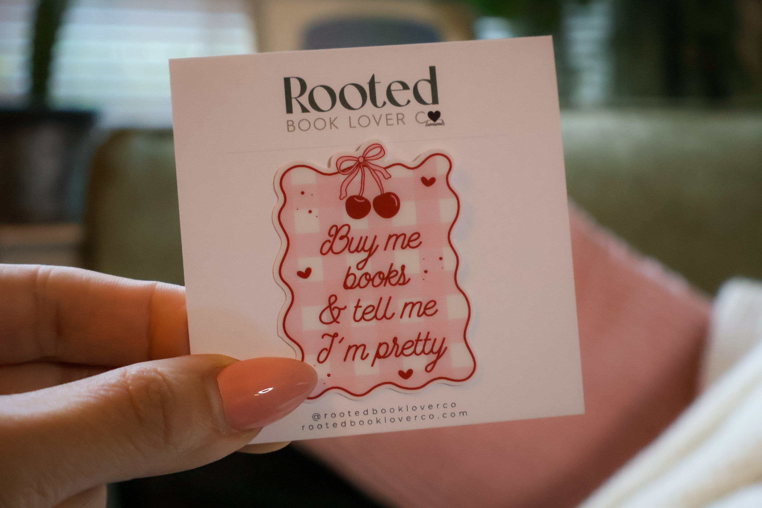 Bookish Stickers Rooted Book Lover Co