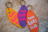 Book Club Babe Bookish Keyring Rooted Book Lover Co