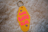 Book Club Babe Bookish Keyring Rooted Book Lover Co