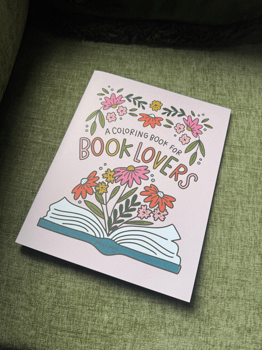 Book Lovers Coloring Book Rooted Book Lover Co