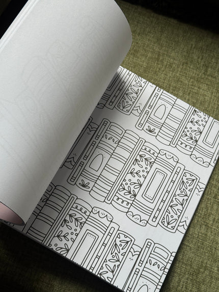 Book Lovers Coloring Book Rooted Book Lover Co