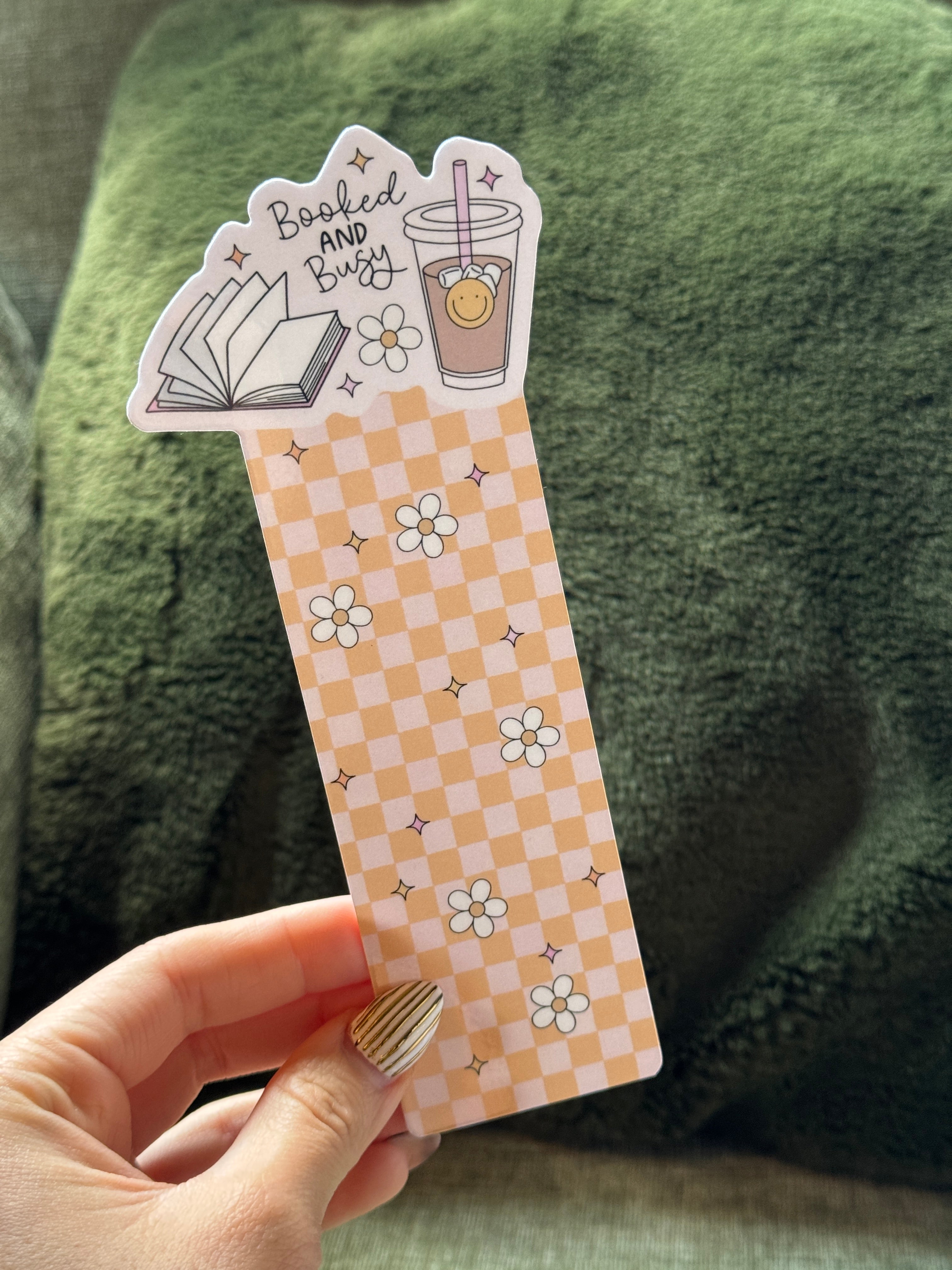 Booked & Busy Bookmark Rooted Book Lover Co