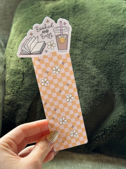 Booked & Busy Bookmark Rooted Book Lover Co