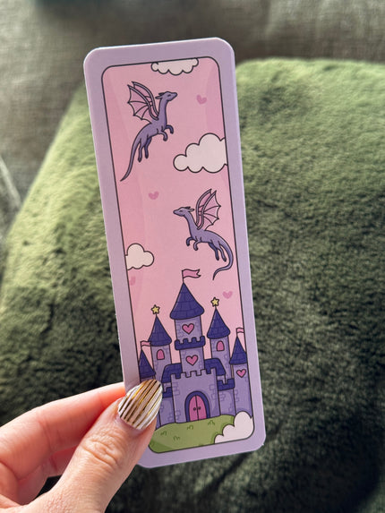 Fantasy Castle Bookmark Rooted Book Lover Co