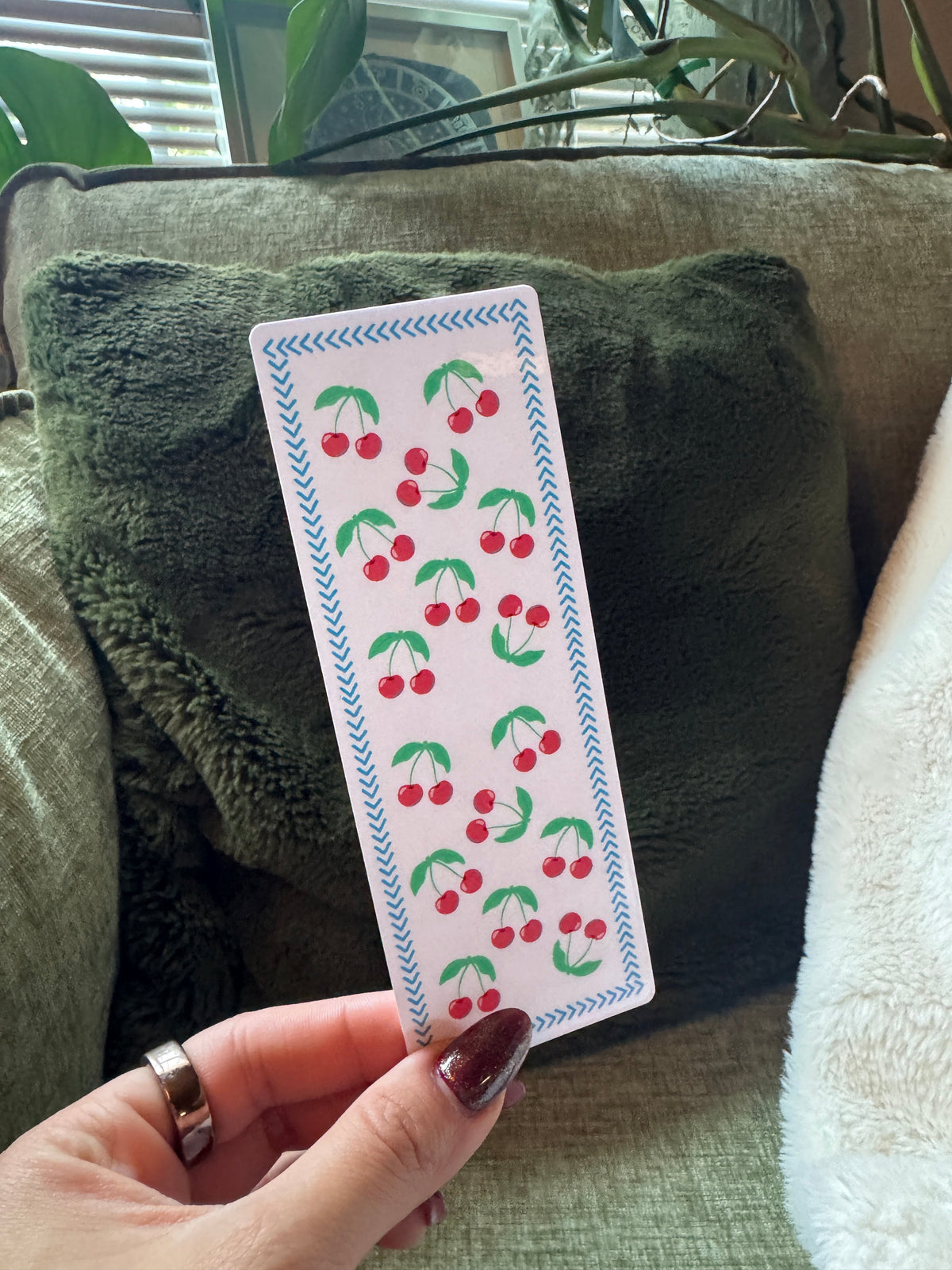 Cherries Bookmark Rooted Book Lover Co