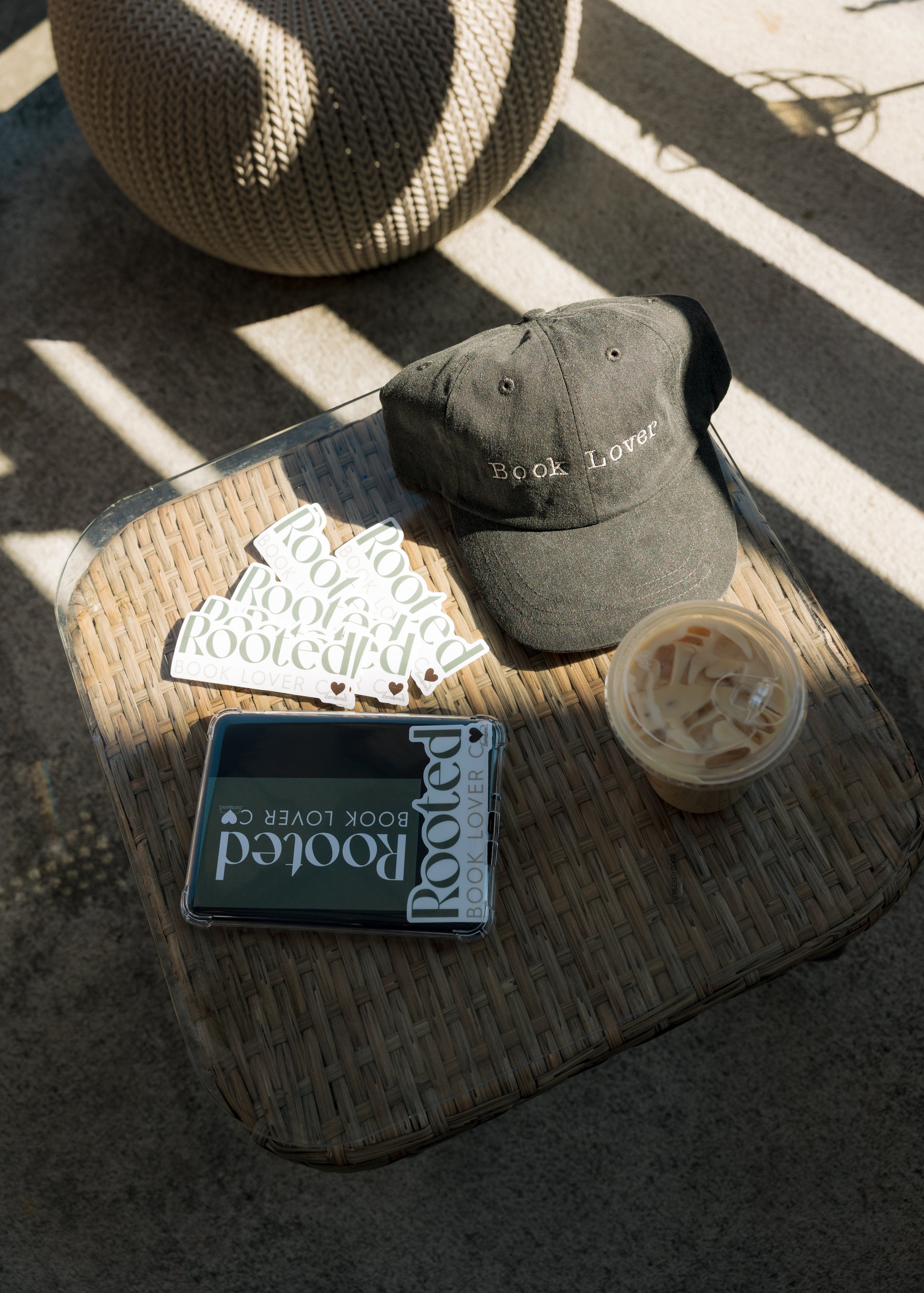 Book Lover – Embroidered Hat Rooted Book Lover Co