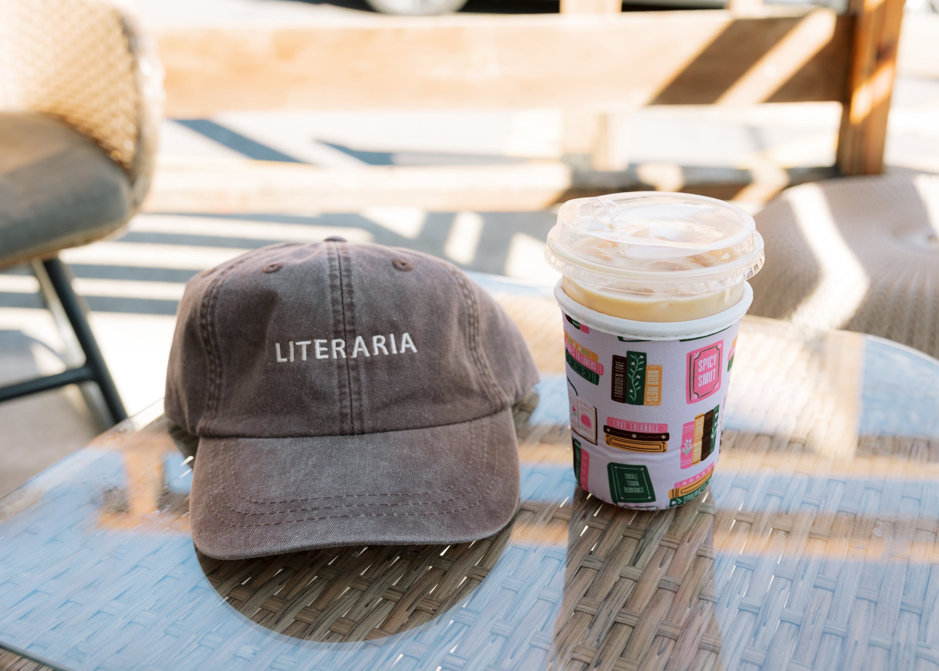 Literaria – Embroidered Hat Rooted Book Lover Co