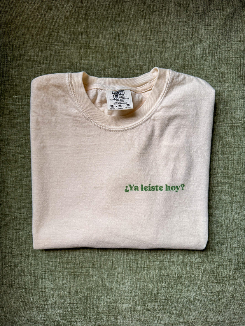 ¿Ya Leíste? Signature Crop Tee Rooted Book Lover Co