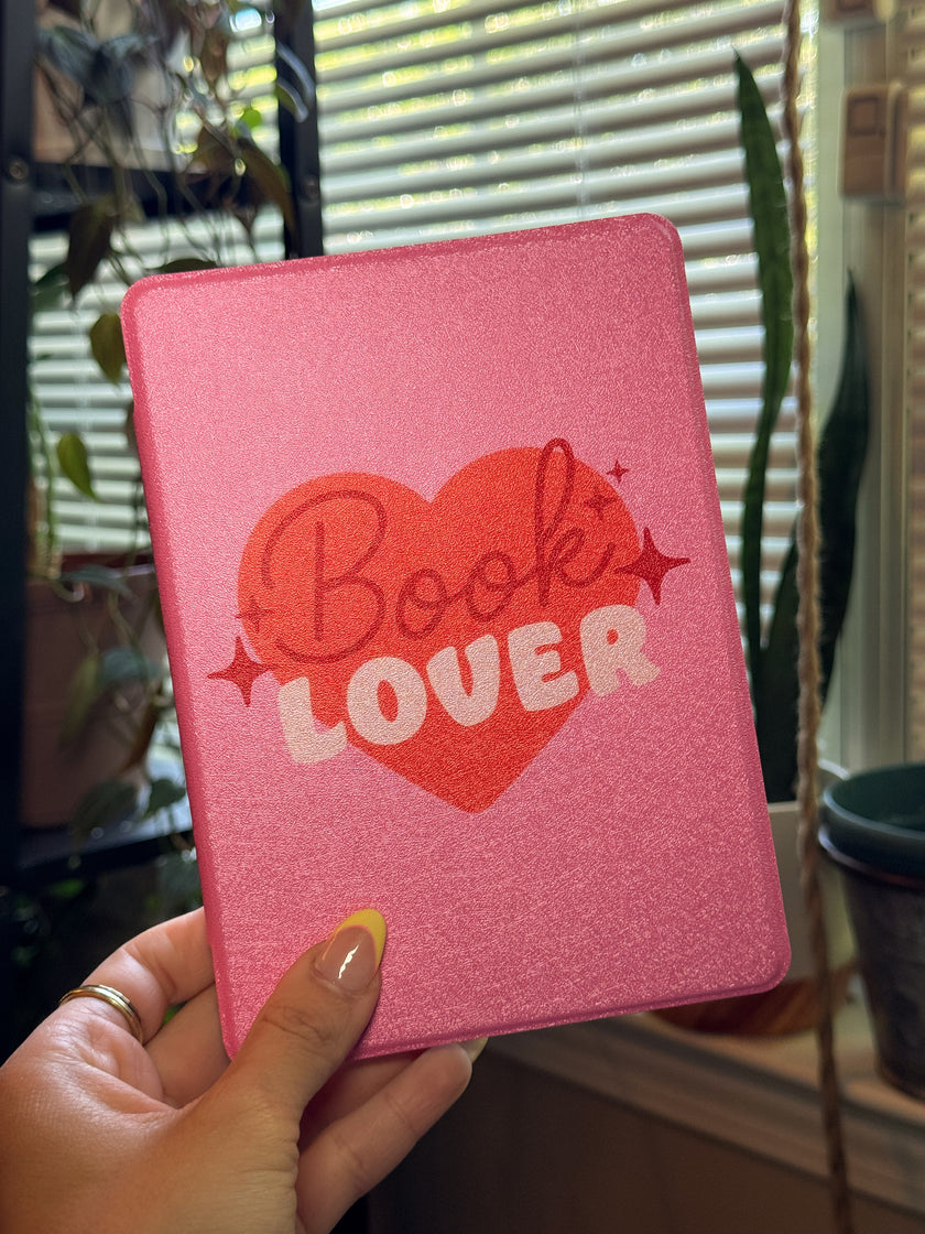 Book Lover Hot Pink Kindle 7 “ Case Rooted Book Lover Co
