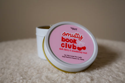 Smutty Book Club Candle Rooted Book Lover Co
